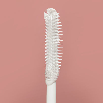KITSCH Styling Taming Wand — before and after model shot — Lightweight, clear formula smoothes strands without stickiness or white residue — instantly tames frizz, flyaways, and baby hairs while boosting shine