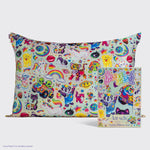 Lisa Frank x Kitsch Fantastic World Satin Pillowcase — Standard — hero
