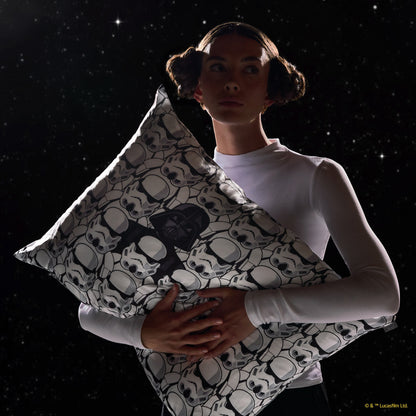 Star Wars x Kitsch Darth Vader Satin Pillowcase — Standard — lifestyle