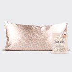 KITSCH Leopard King Satin Pillowcase — hero view