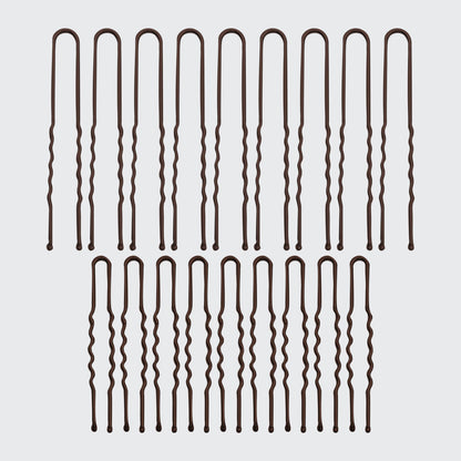 Brown U Pins 18pc Set