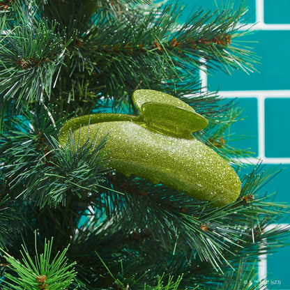 Kitsch x elf Glitter Claw Clip - Green Glitter - creative product shot