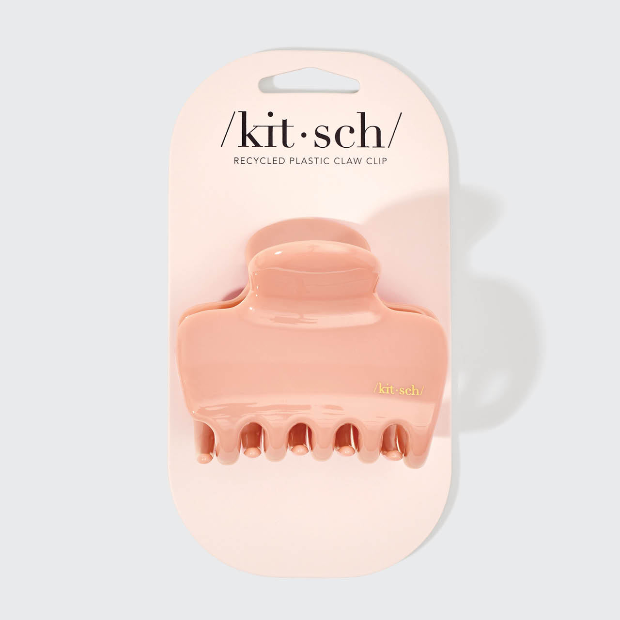 KITSCH Rosewood Cloud Claw Clip - packaging flat lay