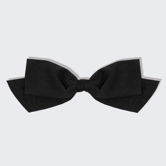 KITSCH Black Bow Hair Clip — hero product shot