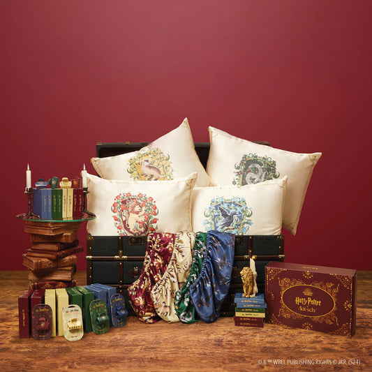 Harry Potter x Kitsch Ultimate Hogwarts Collectors Bundle - all four houses product group shot