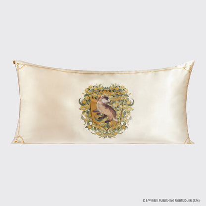 Kitsch x Harry Potter Satin Pillowcase in Hufflepuff - King