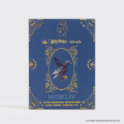 Ravenclaw Satin Wrapped Hair Towel, KITSCH