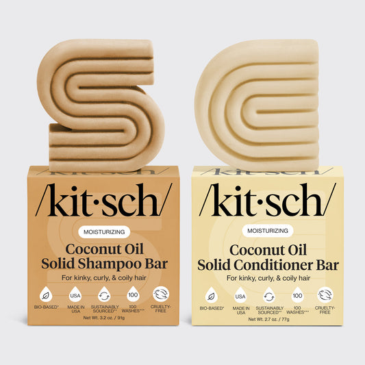 Coconut Oil Shampoo & Conditioner Bar Combo